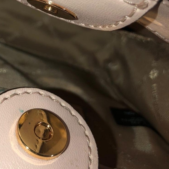 MK💗Pink bag💕Monogram MICHAEL KORS crossbody bag top handle bag - Picture 5 of 9